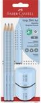 FABER-CASTELL Set Grip 2001 sky blue BK