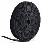 STARTECH 22,8m Klettbandrolle schwarz