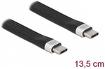 DELOCK USB 3.2Gen2 FPC Flachbandkabel USB Typ-C > C 13,5cm
