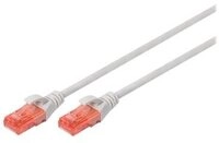 DIGITUS CAT 6 U/UTP Patchkabel - LSZH, 10 St&uuml;ck, 0,5m, grau