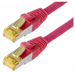 helos Patchkabel Cat.6a GHMT AWG 26/7 magenta 0,5m