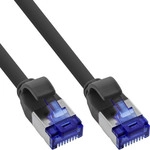 60er B-Pack InLine&reg; Slim Cat.6A S/FTP LSZH Patchkabel schwarz 3m