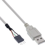 InLine&reg; USB 2.0 Adapterkabel, Buchse A auf Pfostenanschluss, 0,40m