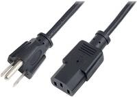 Logilink Power Cord, USA YP-12 / YC-14, black, 1,80m