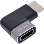 InLine&reg; HDMI Adapter, HDMI A Stecker / Buchse, 90&iuml;&iquest;&frac12; rechts, 8K UHD