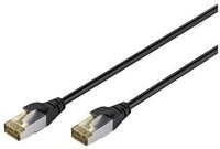 DIGITUS CAT 6A S/FTP Outdoor-Patchkabel, 10 St&uuml;ck, 3m, schw.