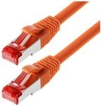 helos Patchkabel Cat.6a GHMT AWG 26/7 orange 0,5m