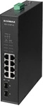 EDIMAX Industrial 10-Port Gigabit PoE+ DIN Rail Switch IP30