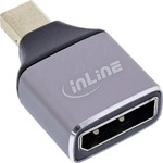 InLine&reg; DisplayPort 1.4 Adapter, DisplayPort Buchse / Mini Displayport Stecker