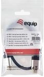 Equip HDMI UHS Ethernet 2.1 48Gbps 8K/60Hz 0,50m schwarz