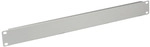 Blindplatte 19"/9HE RAL9005, tiefschwarz matt