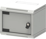 Triton RBA-04-CS3-CAX-C1 10 Wandschrank 4HE, mit Vollblecht&uuml;r, grau