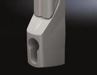 Rittal Komfortgriff RAL7035 TS 8611070 f.Profilhalbzylinder
