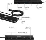 Club3D USB-C 12in1-HUB >3xHDMI/3xUSB-C/USB/LAN 8K30Hz PD140W retail