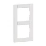 Legrand 765992 SEANO+2f Rahmen vertikal m.Beschriftungsfeld Farbausf&uuml;hrung