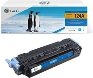 G&G Toner kompatibel mit HP 124A/ Q6001A/ Canon 707C