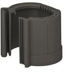 OBO 129 TB M40 SW Rohrendt&uuml;lle teilbar metrisch M40 PE schwarz 2047979 (Inhalt 1