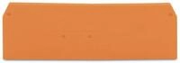 WAGO 280-315 Abschluss-und Zwischenplatte,2,5 mm dick,orange