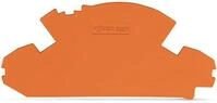 WAGO 2007-8892 Abschlussplatte,1,5 mm dick,ohne Plombierm&ouml;glichkeit,orange
