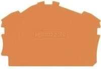 WAGO 2002-6392 Abschluss-und Zwischenplatte,0,8 mm dick,orange