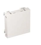 OBO ADP-B RW1 Blinddeckel 1/1 Modul 45x45mm reinwei&szlig; RAL9010 6117406