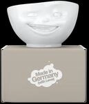 FIFTYEIGHT Schale 500ml - Zwinkernd wei&szlig;