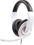 gembird Headset STEREO MHS 001GW gl&auml;nzend Klinke wei&szlig;