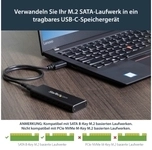 STARTECH Externes M.2 SATA / SSD Festpla