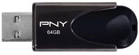 PNY USB-Stick Attach&eacute; 4 2.0 64GB