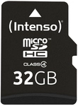 SD MicroSD Card 32GB Intenso inkl. SD Adapter
