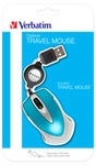 Verbatim Go Mini Maus B&uuml;ro Beidh&auml;ndig USB Typ-A Optisch 1000 DPI
