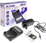 XCell Schnellladeger&auml;t BC-X1000 1-4x AAA, AA LCD-Display