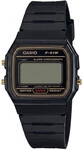 Casio F-91W Collection Unisex Digital Armbanduhr, schwarz