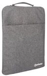 MANHATTAN Seattle Notebook Sleeve 15,6 wasserfest anthrazit