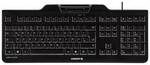 CHERRY KC1000SC Tastatur Wired CH 1.80m +SmartCard schwarz