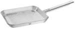 Zwilling 40996-024-0 Plus Grillpfanne, Edelstahl, Silber, 24 x 24 cm