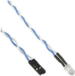 InLine&reg; HDD-LED / Power-LED f&uuml;r Mainboard-Anschluss, blau, 5mm, 0,8m