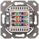 ASSM CAT 6A Klasse EA LSA DN-9008-1 Netzwerkdose 2xRJ45 designf. horizontal