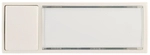 GRO AP Kontaktplatte 51011 Montilux 1fach weiss