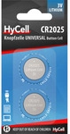 ANSMANN 5020192 Knopfzelle CR2025 HyCell 3V Lithium, 2er-Pack