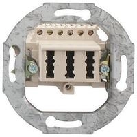 RB Anschlussdose TAE 3x6 NFN UP0 Sockel reinweiss rw 102 105 17