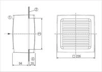 MAICO Fensterventilator EVN15 C