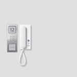 Siedle Audio-Set Siedle SET CA 812-1 E/W Compact Edelstahl geb&uuml;rstet