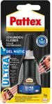 Pattex Sekundenkleber Ultra Gel, Matic, Tube mit 3g