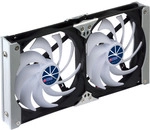 Titan TTC-SC09TZ(B) Wohnmobil K&uuml;hlschrankventilator Doppell&uuml;fter 2x 120x120x25mm