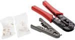 InLine&reg; Crimpzangen-Set f&uuml;r RJ45 ST, inkl. Zange, Abisolierer und Westernstecker
