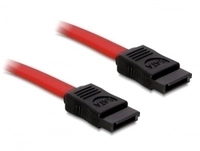 DELOCK SATA-Kabel SATA -> SATA St/St 0.30m rot