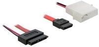 DELOCK Kabel SATA Sliml.All-in-One7+6pin