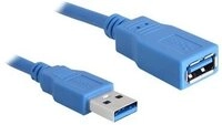 DELOCK USB3.0 Verl. A -> A St/Bu 2.00m blau