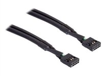DELOCK USB Kabel Pinheader 10Pin -> 10Pin Bu/Bu 0.50m